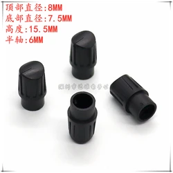 10PCS 7.5*15.5MM Plastic Knob Cap Stepped knob Potentiometer Encoder Knob Switching Regulator cap knob D-Shaped Inner Hole 6mm