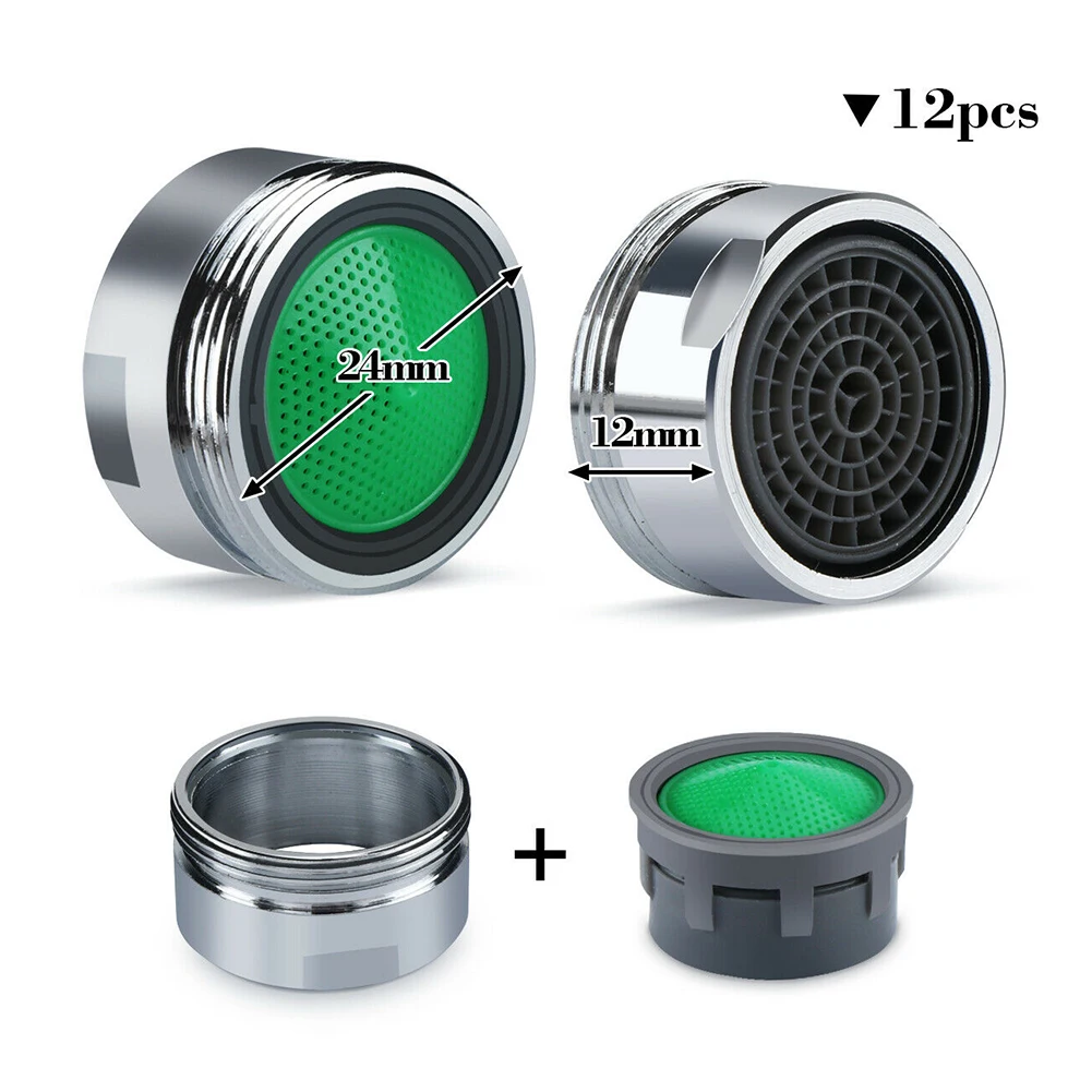 Bathroom Kitchen Faucet Aerator Bathtub Parts Faucet Tap M20/M22/M24/M28 Mixed Nozzle Water Saving Aerator Brass