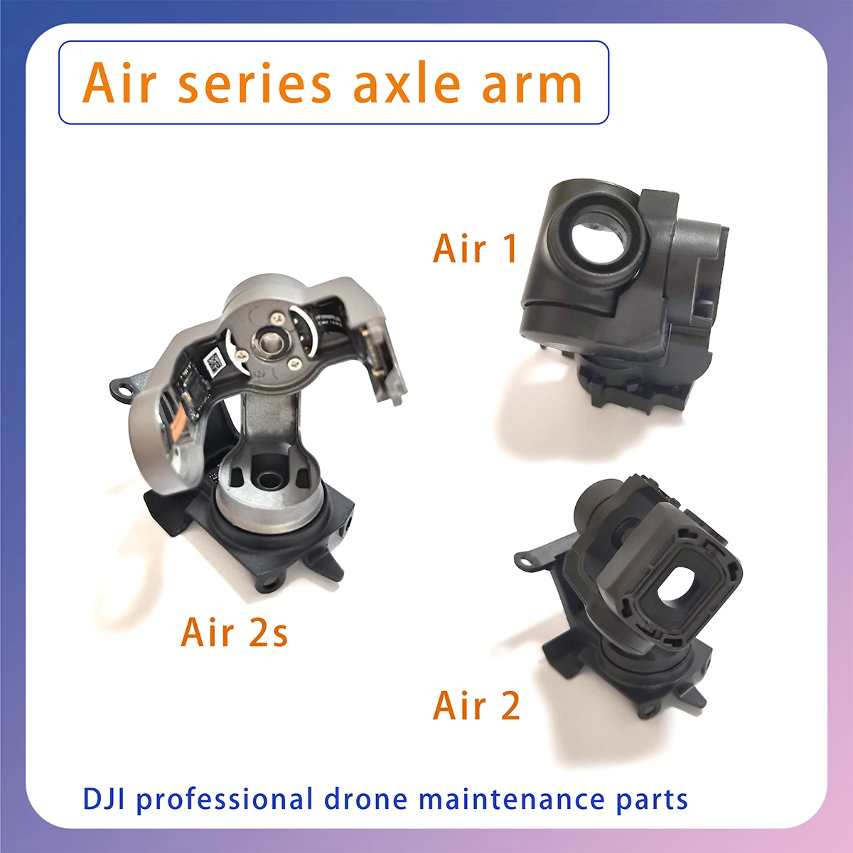 

Original Air1/2/2s gimbal arm with Y R motor for smooth rotation and fast delivery，Suitable for DJI drone maintenance parts