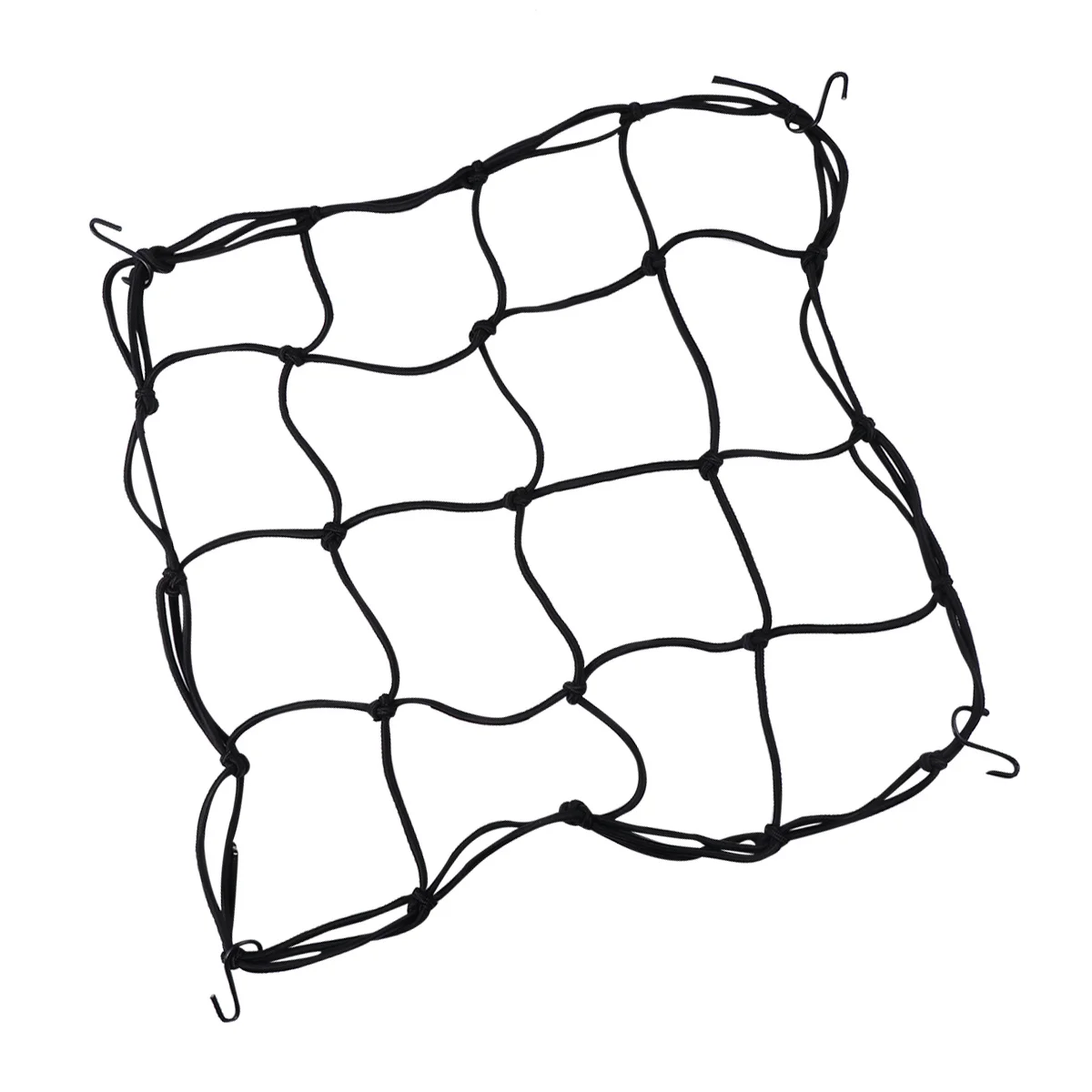 

Plant Branch Net Black 100x100cm Elastic Rubber Hook Hanging Indoor Greenhouse Grow Tent Light Receiving Net