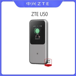 ZTE-ポータブルWi-Fiルーター5g,mu5120,ホットスポット,ポケット,SIMカードスロット,リピーター,6, 10000mah,3600mbps