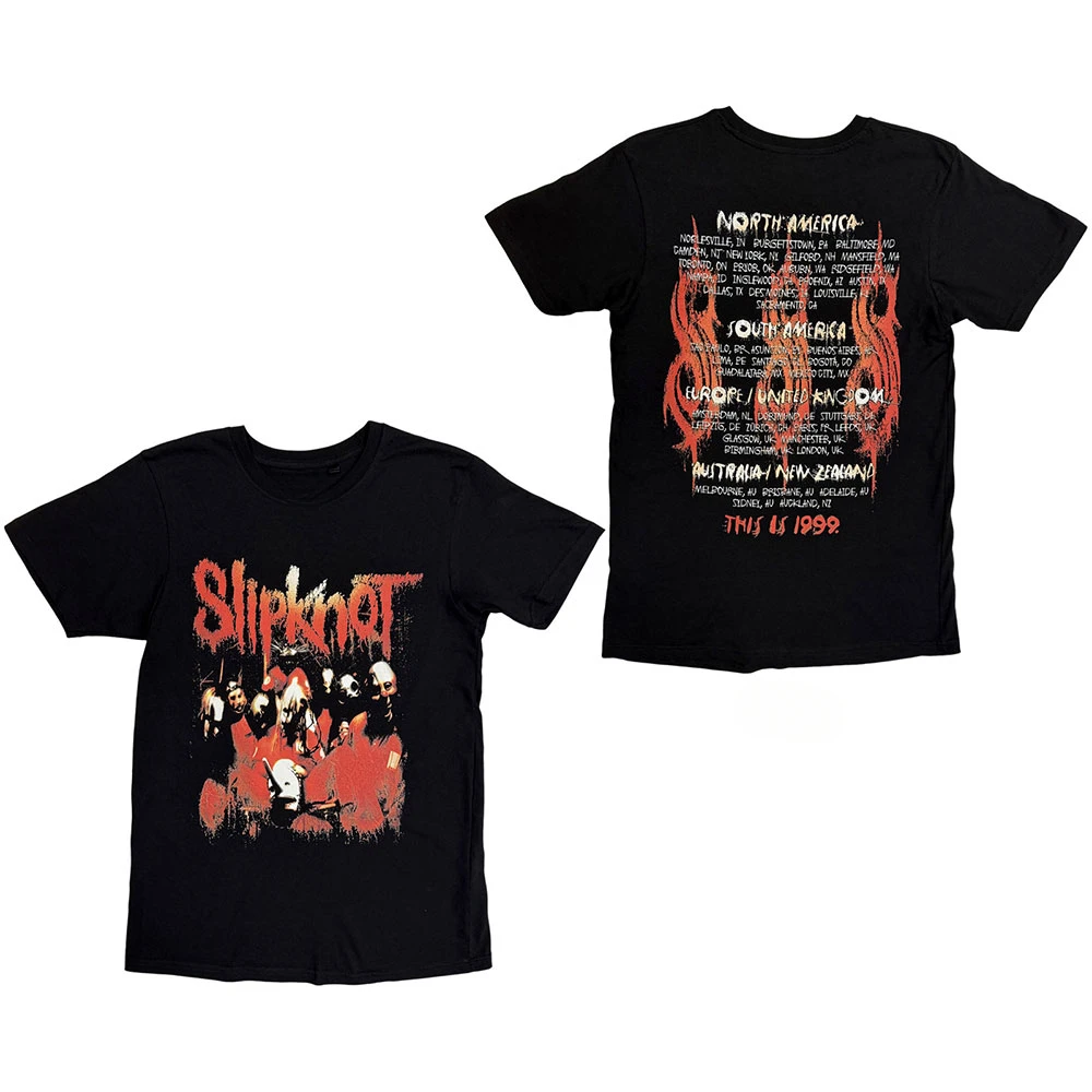 Pop Slipknot Graphic Cotton T-shirt Unisex Summer Short Sleeve Fashion Brand Tee Luxury Casual Vintage Retro Tees - view 4