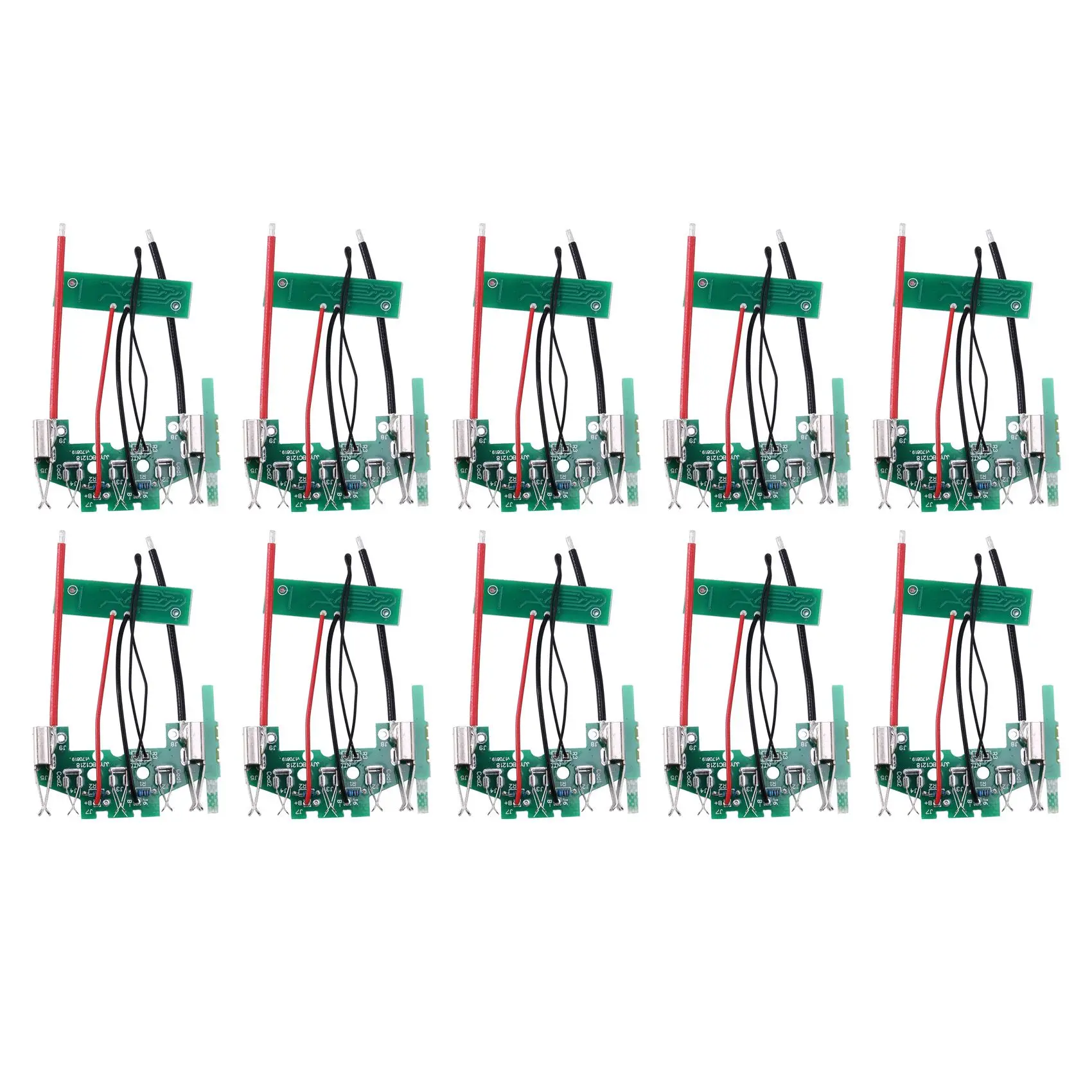 

10X BAT610 18V Lithium-Ion Battery PCB Charging Protection Circuit Board for Boschs 18V Li-Ion Battery