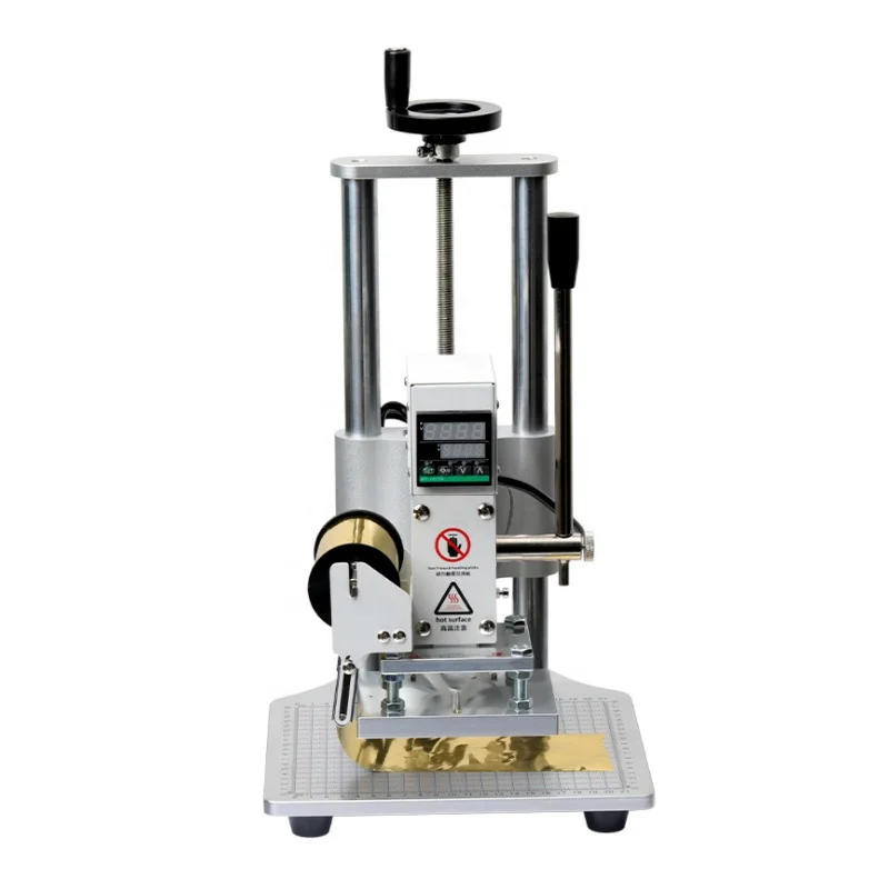 

New Design Leather Hot Foil Stamp Machines for Plastic Wood Paper