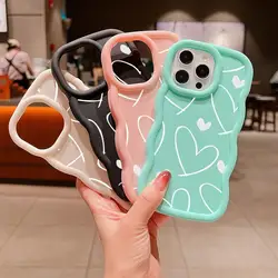 Love Heart Case for Samsung Galaxy A55 A54 A23 A24 A53 A52 A33 A15 A25 A12 A05 05S A04 A51 A50 A32 S22 S23 S24 S25 Ultra S21 FE