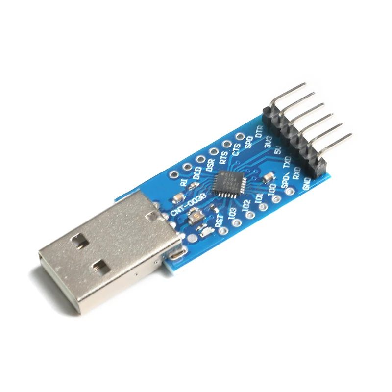 CP2104 USB 2.0 to TTL UART 6PIN Module Serial Converter STC PRGMR Replace CP2102 With Dupont Cables