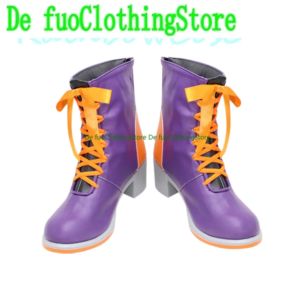 

PrettyDerby Umamusume URA Rice Shower Cosplay Shoes Boots Game Anime Carnival Party Halloween Chritmas DefuoClothing Shoes Store