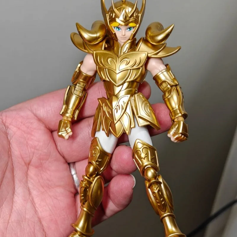 2025 New Blokees Saint Seiya Champion Class Aries Mu Anime Action Figures Masami Kurumada Figures Decortions Kids Birthday Gifts