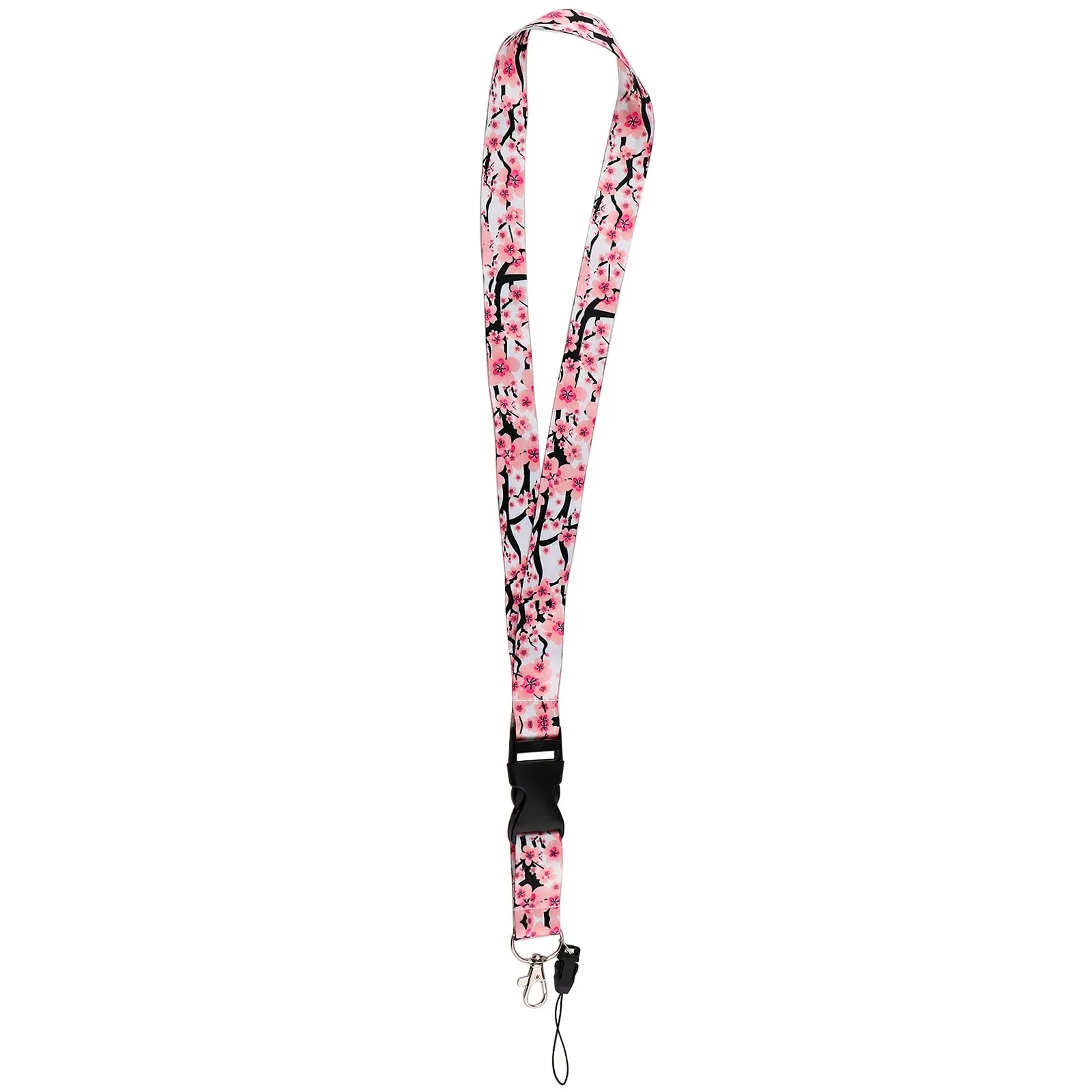 Vlinder Maan Patroon Lanyard voor Sleutel Nekkoord Kaart ID Badge Houder Sleutelhanger Sleutelhouder Sleutelhanger Accessoires Arts Verpleegkundige Gift - afbeelding 1