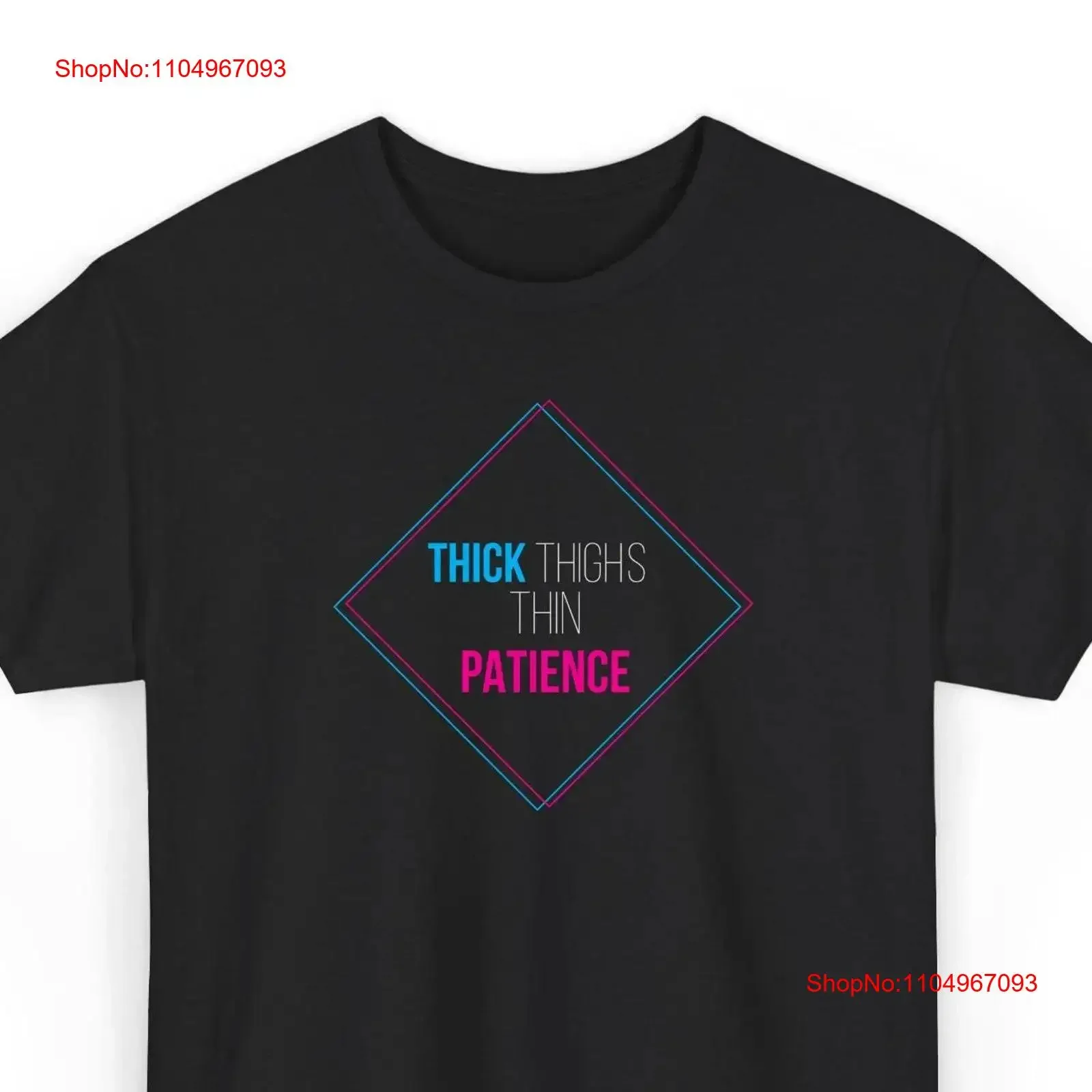 سميكة الفخذين رقيقة الصبر تي شيرت مضحك تجريب الجسم الإيجابية للنساء العصرية الصالة الرياضية اللياقة البدنية متحمس الملابس خمر