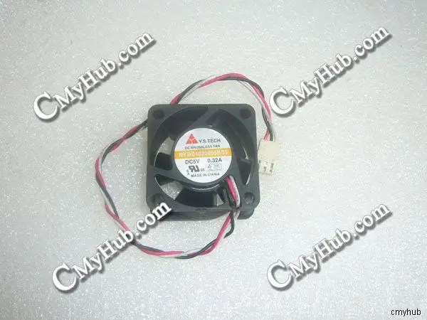 For Y.S.TECH NYW04020005BSS DC5V 0.32A 4020 4CM 40MM 40X40X20MM 3pin Cooling Fan NYW04020005BSS