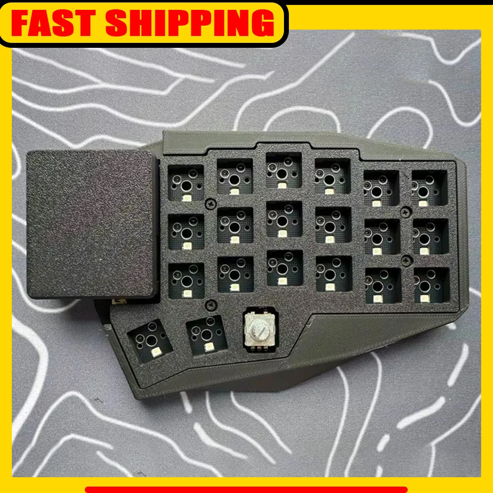 

Corne TP Split Keyboard Kit Wired Hot Swap VIAL With Trackpad MX Switch Wired Corne TP Split Keyboard PC Gamer Accessories