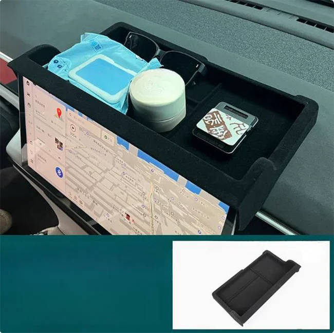 Central Control Storage Box Suitable for Xpeng G6 2022-2024 Car Central Control Screen Interior Storage Box Interior Accessories