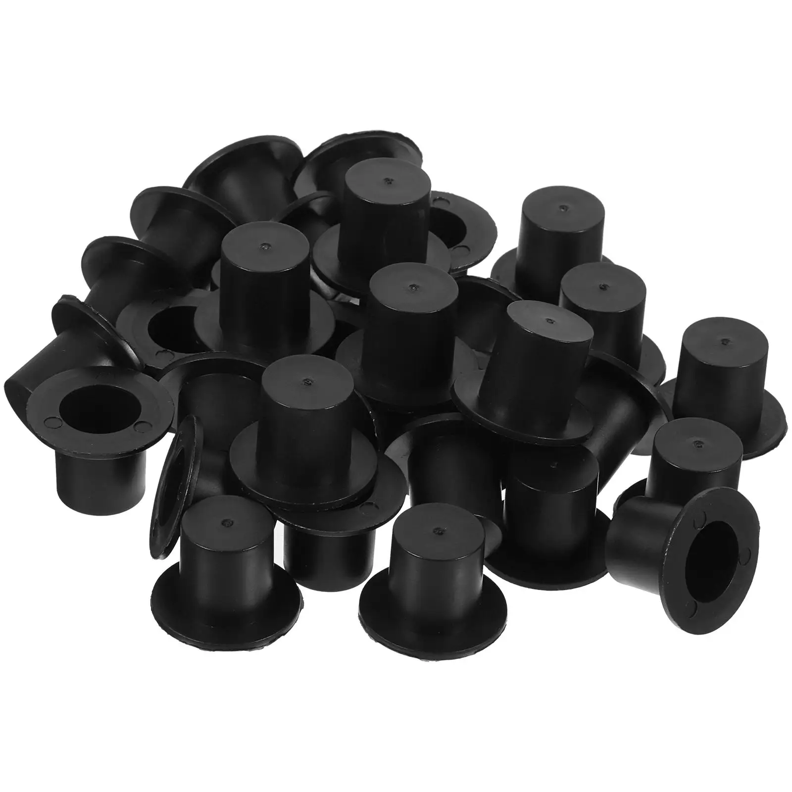 

Mini Hat Snowman Plastic Hats Black Craft Top Decorations Miniature Christmas Toys DIY Supplies Premium Quality