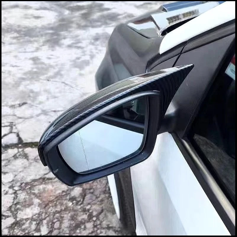 

For Volkswagen VW Polo 2010-2016 With Indicator Model Door Side Wing Rearview Mirror Cover Sticker Trim Car Styling Accessories