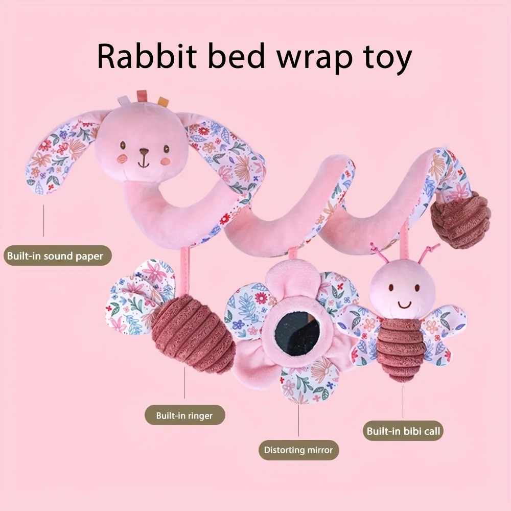 Giocattolo colorato per appendere culla, passeggino per neonato e ciondolo per seggiolino auto, regalo perfetto per compleanno, festival, capodanno, ringraziamento