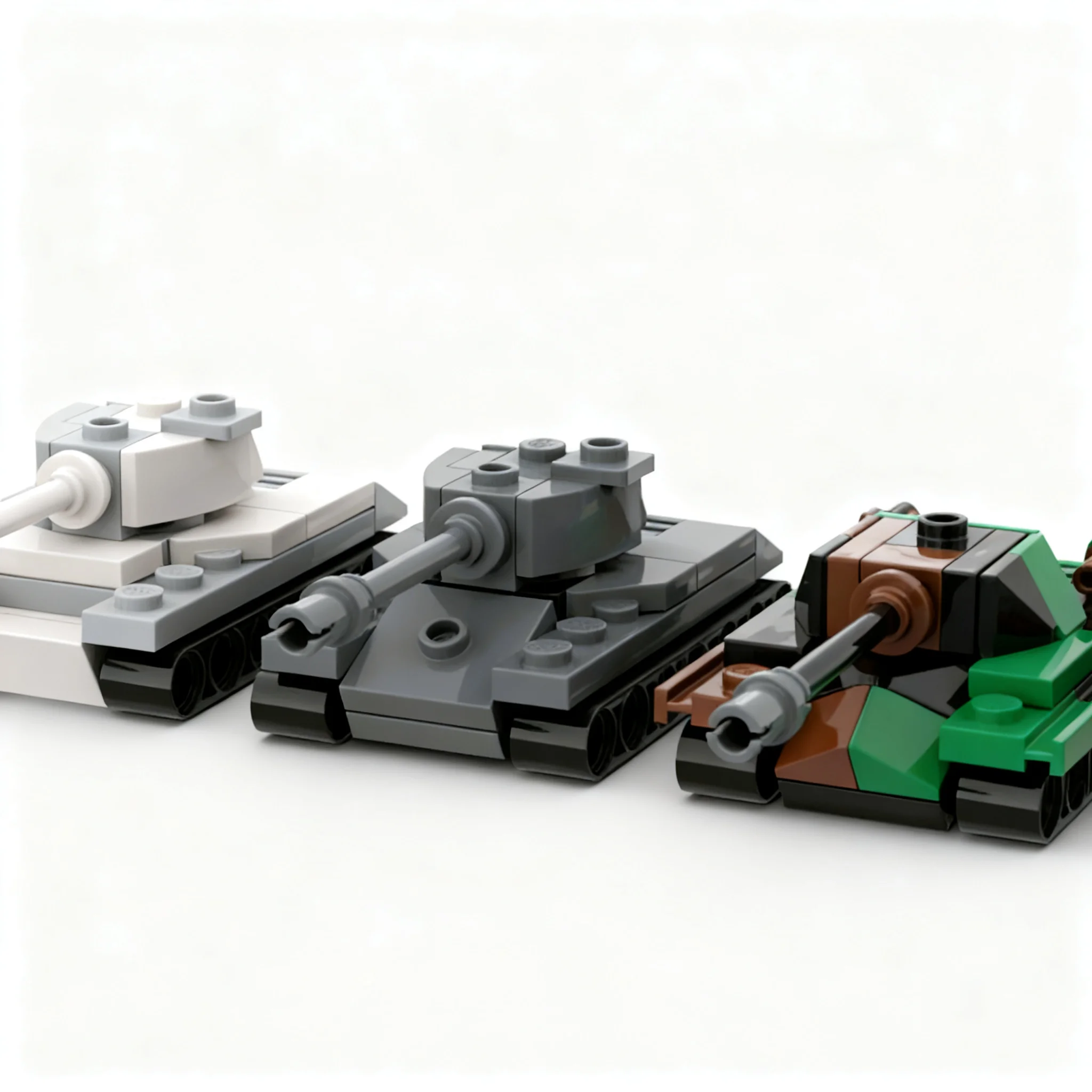 362pcs MOC IS Series Micro Tanks Model Building Blocks Christmas Gift Toy Birthday Creative Collection 3D Education Craft DIY
