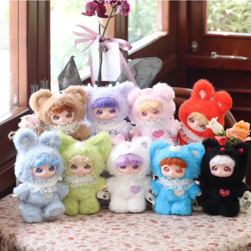 

Новинка 2025 года, подлинная милая плюшевая слепая коробка серии wow sami-Ugirls, модная игровая подвеска, креативная милая кукла, подарочная коробка-сюрприз