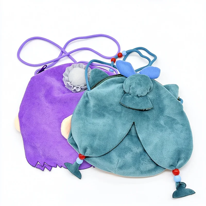 Anime The Apothecary Diaries Maomao Jinshi Cosplay Bag Kawaii Cartoon Plush Shoulder Bag Crossbody Bag Coin Purse Accessory Prop