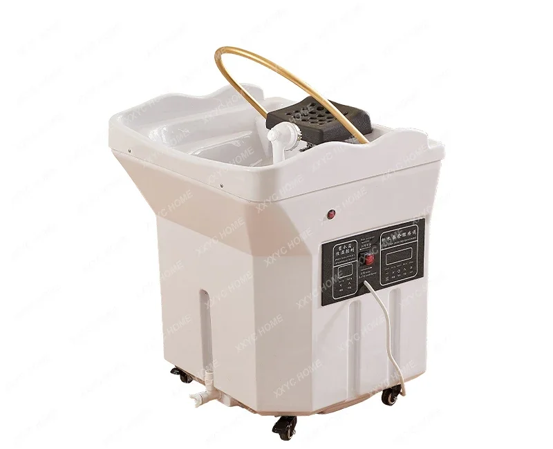 

Mobile shampoo basin head treatment bed Water circulation beauty salon Special beauty bed instrument Fumigation spa machine