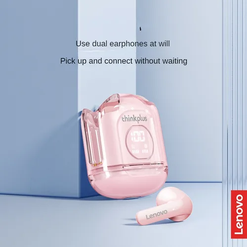 Imagen 1 del producto Nuevo Original Lenovo XT65 TWS auricular inalámbrico Bluetooth 5,3 doble estéreo reducción de ruido bajo Control táctil auriculares de Larga modo de reposo