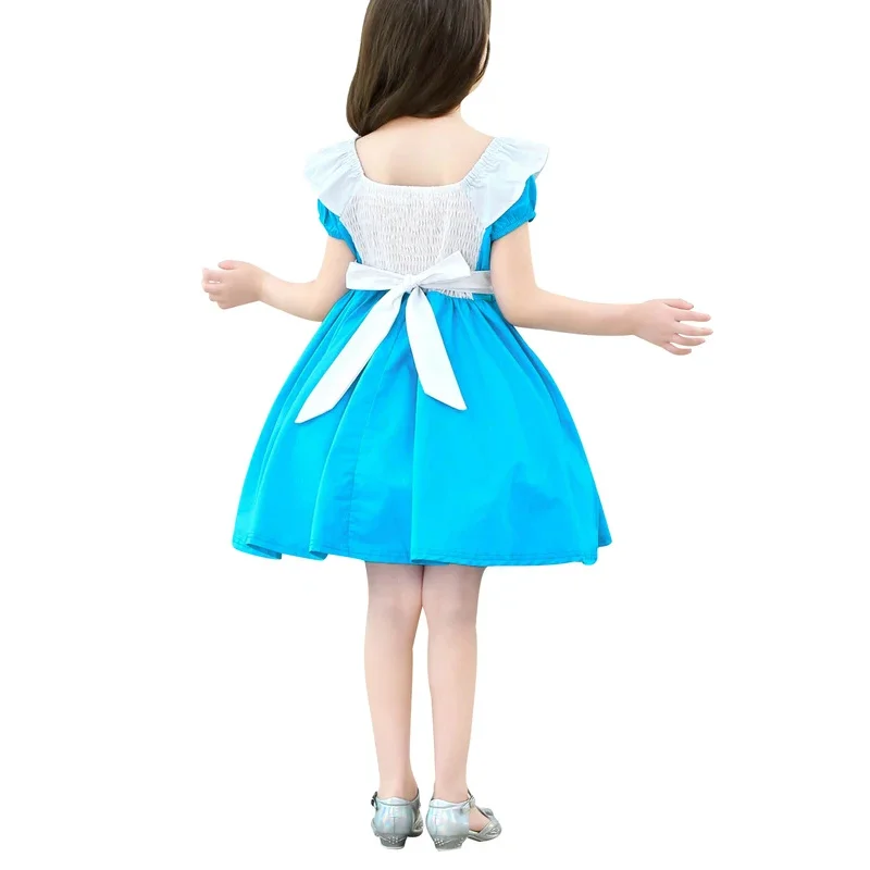 Jurebesia Alice in wonder costume per ragazze compleanno principessa vestire vestiti abiti pasquali festa di Halloween costume cosplay