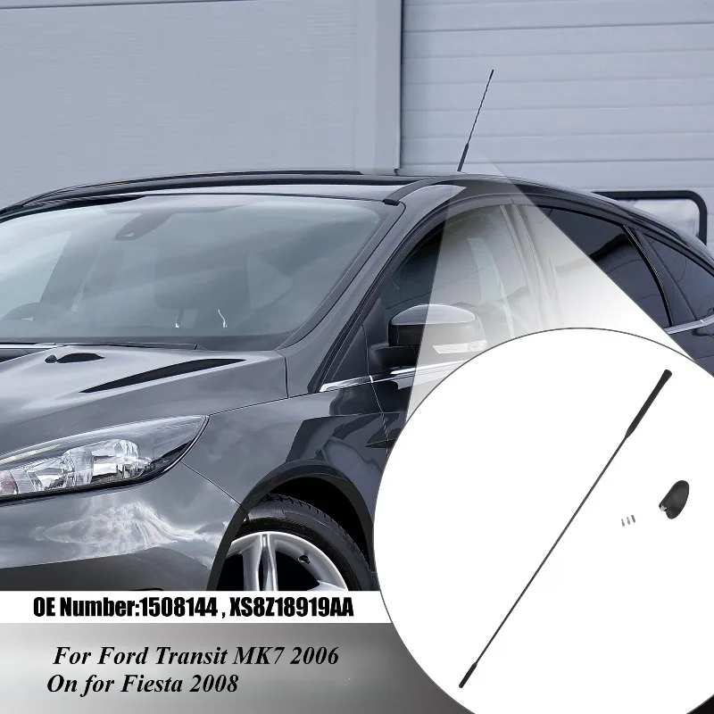 New Antenna and base short threaded on the line 1508144 1087087 For Ford Transit MK7 2006 On for Fiesta 2008 Onward