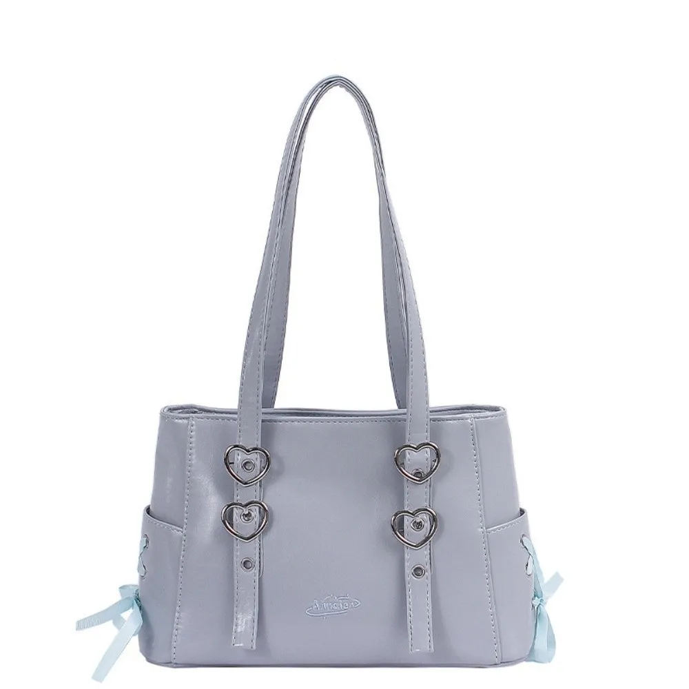 

Корейские высококачественные сумки на плечо с лентой из искусственной кожи, большой вместительный рюкзак с галстуком-бабочкой, милые универсальные женские сумки для поездок на работу