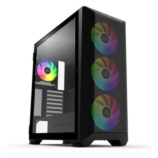 Torre ATX Forgeon Arcanite ARGB Mesh Negra