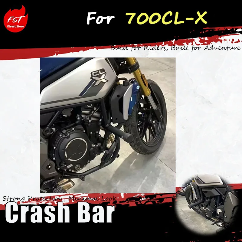 

For the 700CL-X specialized motorcycle engine guardrail anti-impact protection frame racing frame guard accessories