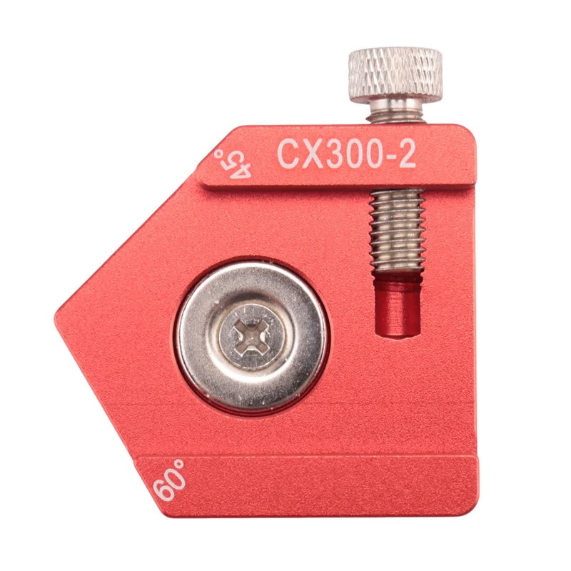 ABCL 45 Degree Angle Round Center Line Scribe Wood Ruled Carpenter Round Heart Ruler Layout Gauge Woodworking Tool