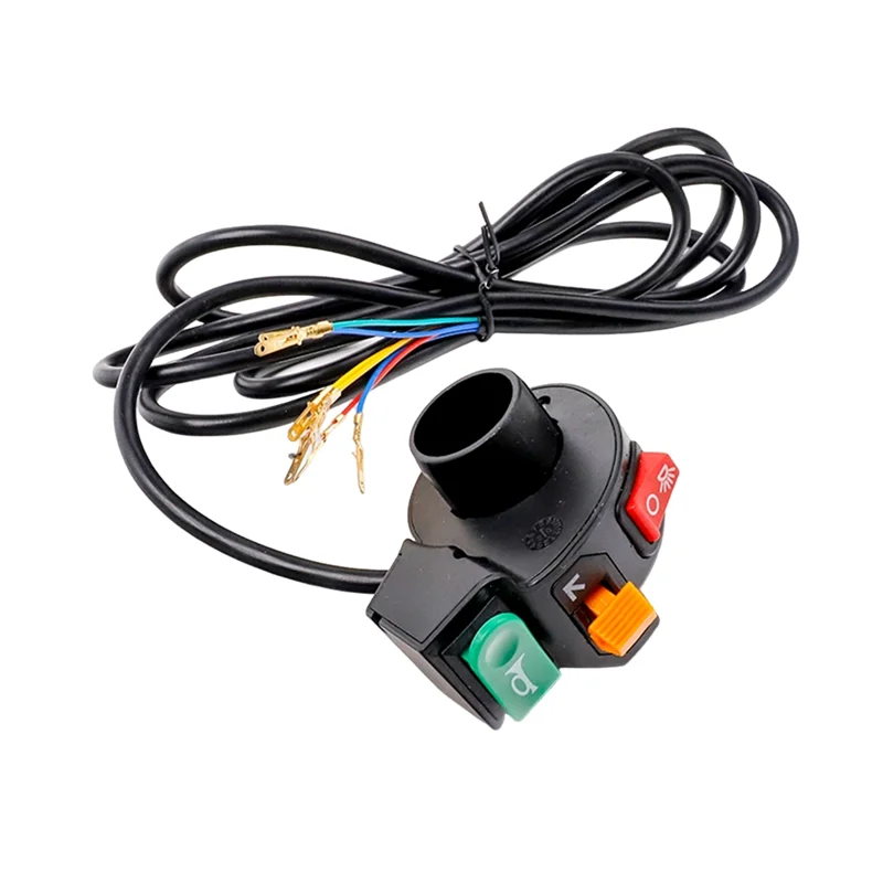 電動スクーターハンドルスイッチターンライトホーンヘッドライトコントロールスイッチ 3-in-1 スイッチ Citycoco 耐久性