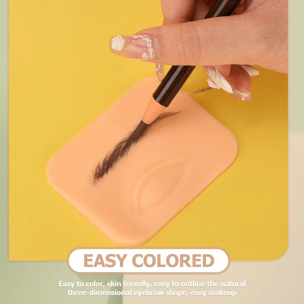 1개 방수 브로우 펜슬 오래 지속되는 번짐 방지 눈썹 메이크업 마이크로블레이딩 아이라이너 펜슬 여성용 메이크업 도구