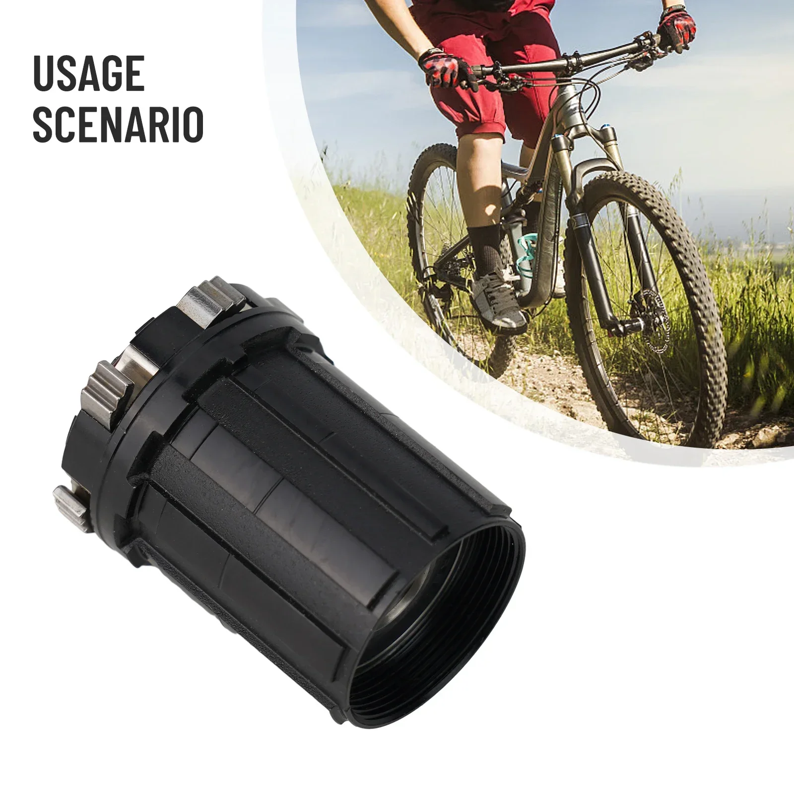 Bicycle Performance Booster High Efficiency Ratchet Body Designed to Support Advanced Cycling Needs Fits Standard Shafts