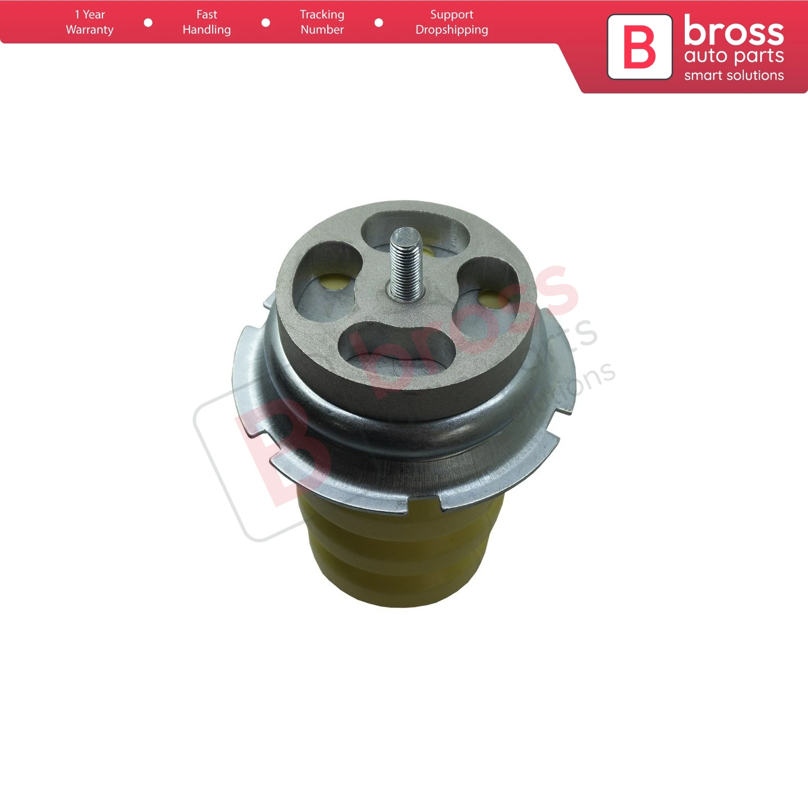 Bross BSP923 Rear Axle Bumper Suspension Mount Shock Absorber 1355891080, 5166.97, 516697 for  Ducato  Jumper  Boxer Top Store