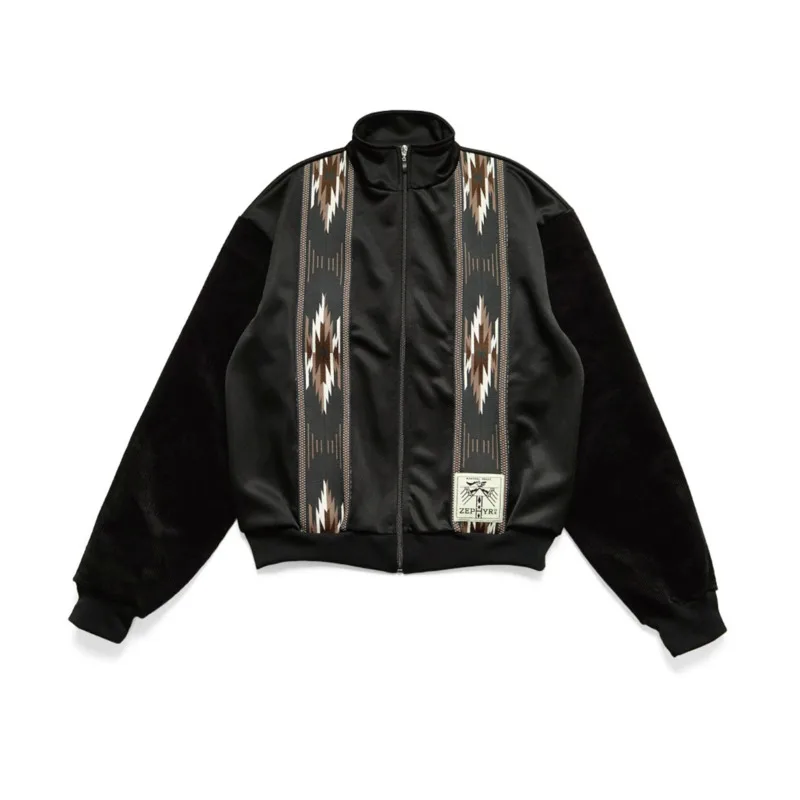 WVGA Autumn New Men Japanese Style Warm Embroidery Trendy Zipper Long Sleeved Jacket Niche Chic Casual Stand Collar Coats W27914