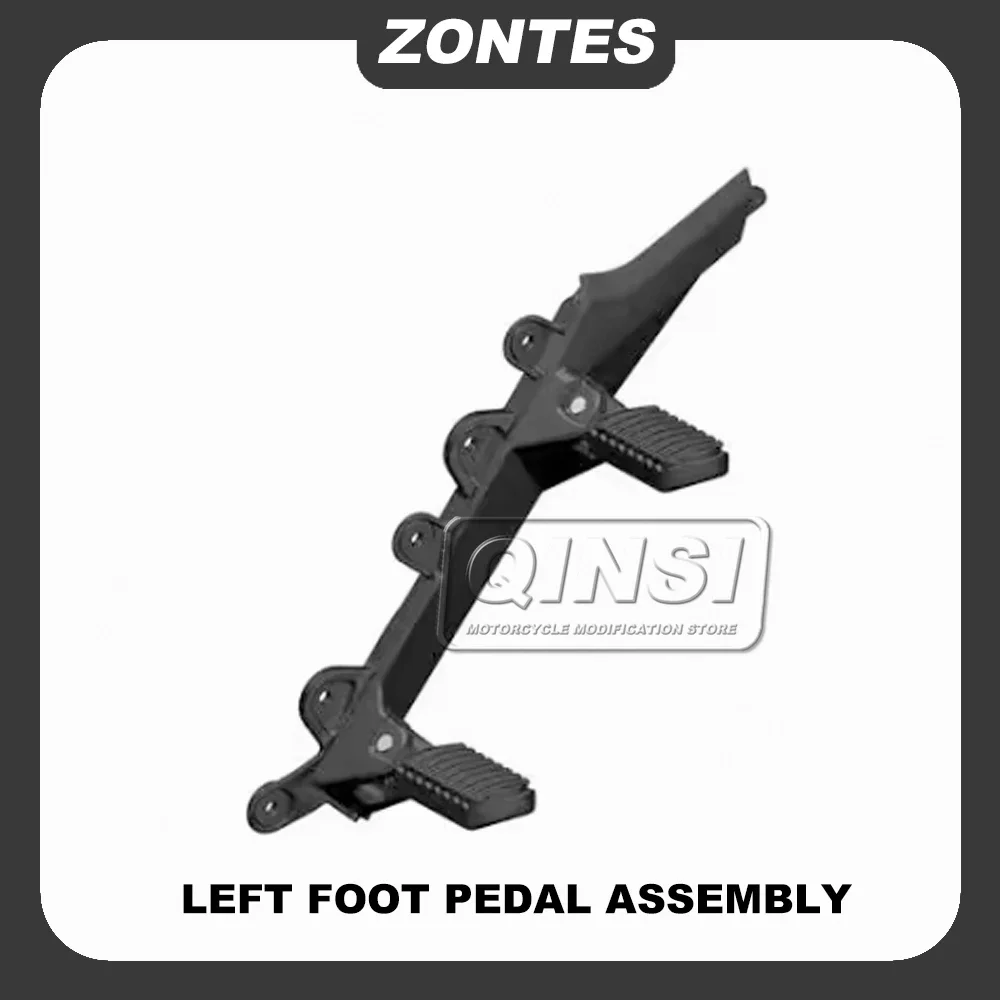 2024 New 368G Original Accessories Scooter Rear Left and Right Aluminum Footrest Bracket Assembly For ZONTES ZT368G 368 G 368g