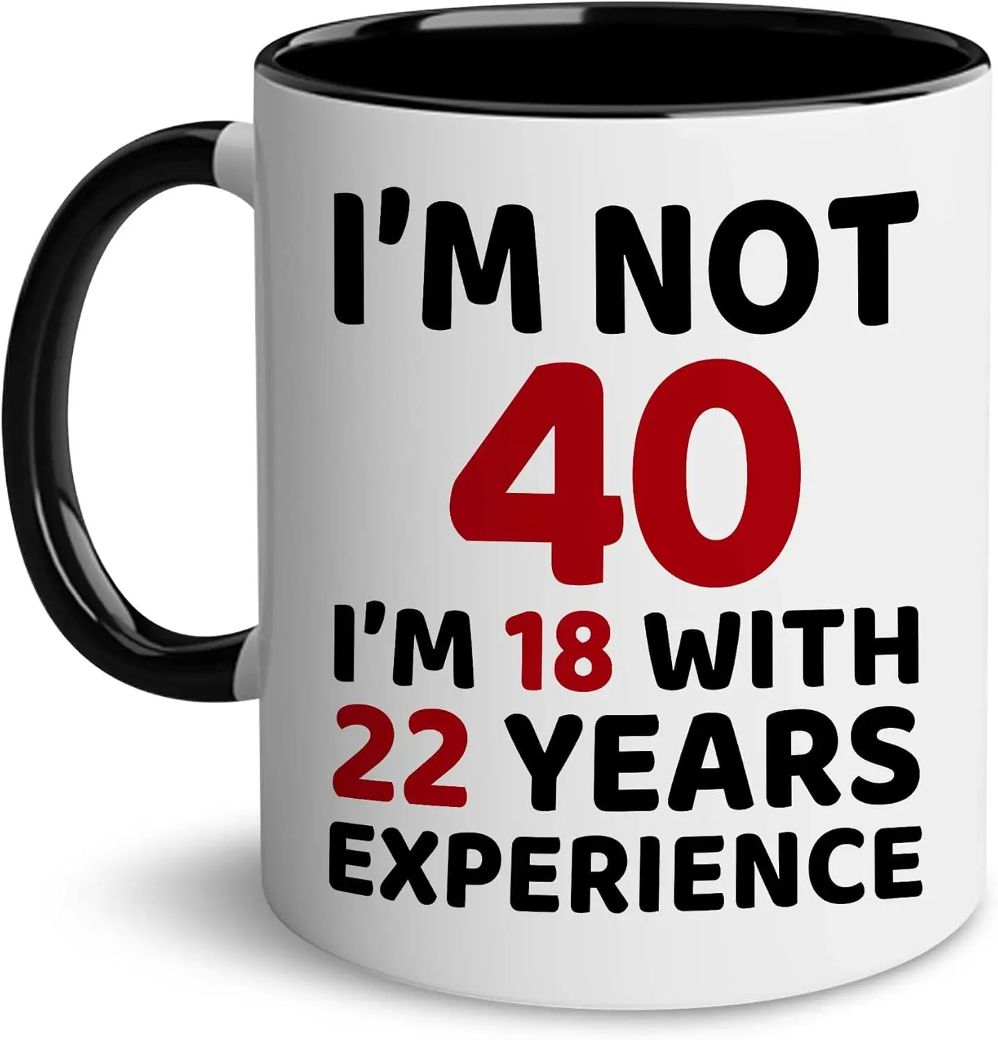 40th Birthday Gifts for Women, Men, Dad, Mom - 1984 Birthday Gifts for Women, 40 Years Old Birthday Gifts Coffee Mug for Wife, F