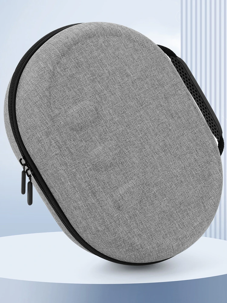 

Защитный чехол-сумка, противоударный жесткий чехол для переноски, защита от царапин, жесткий чехол из ЭВА с сетчатым отделением для гарнитуры Meta Quest 3