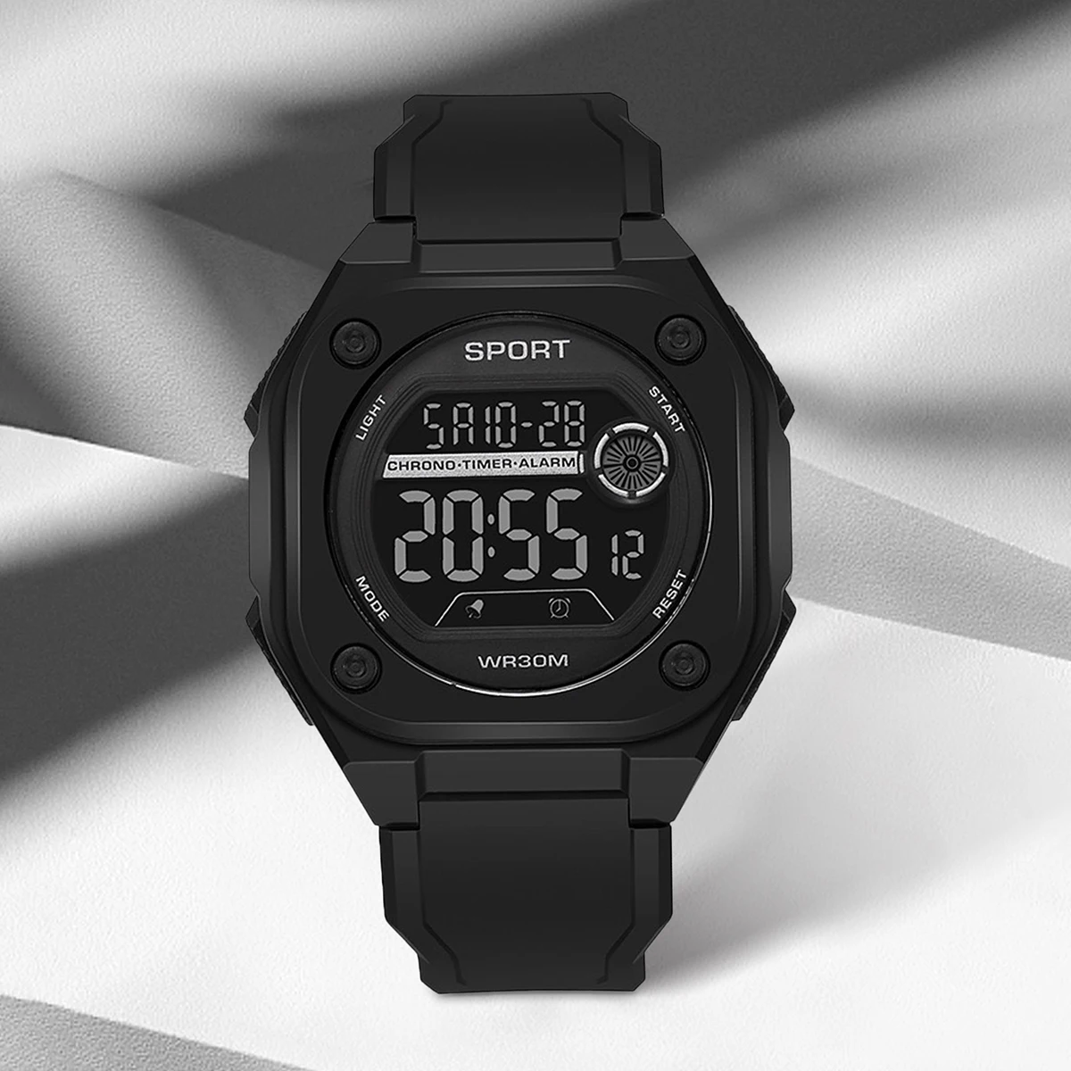 New Simple and Fashionable Men\'s Sports Watch Student Outdoor Sports Military Digital Electronic Watch Male Holiday Gift Reloj