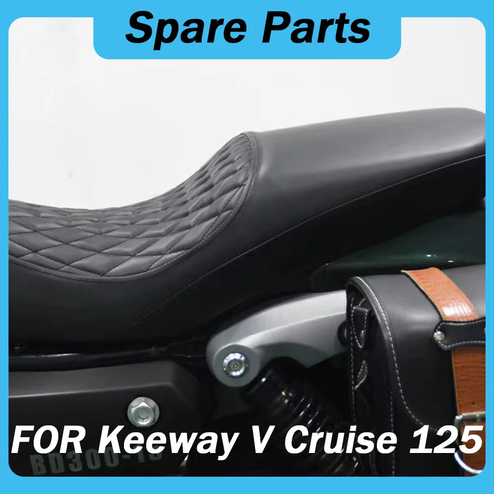 Motorcycle Fit Keeway V Cruise 125 Flat Seat Cushion Assembly Double Seat Cushion For Keeway V Cruise 125 Vcruise125