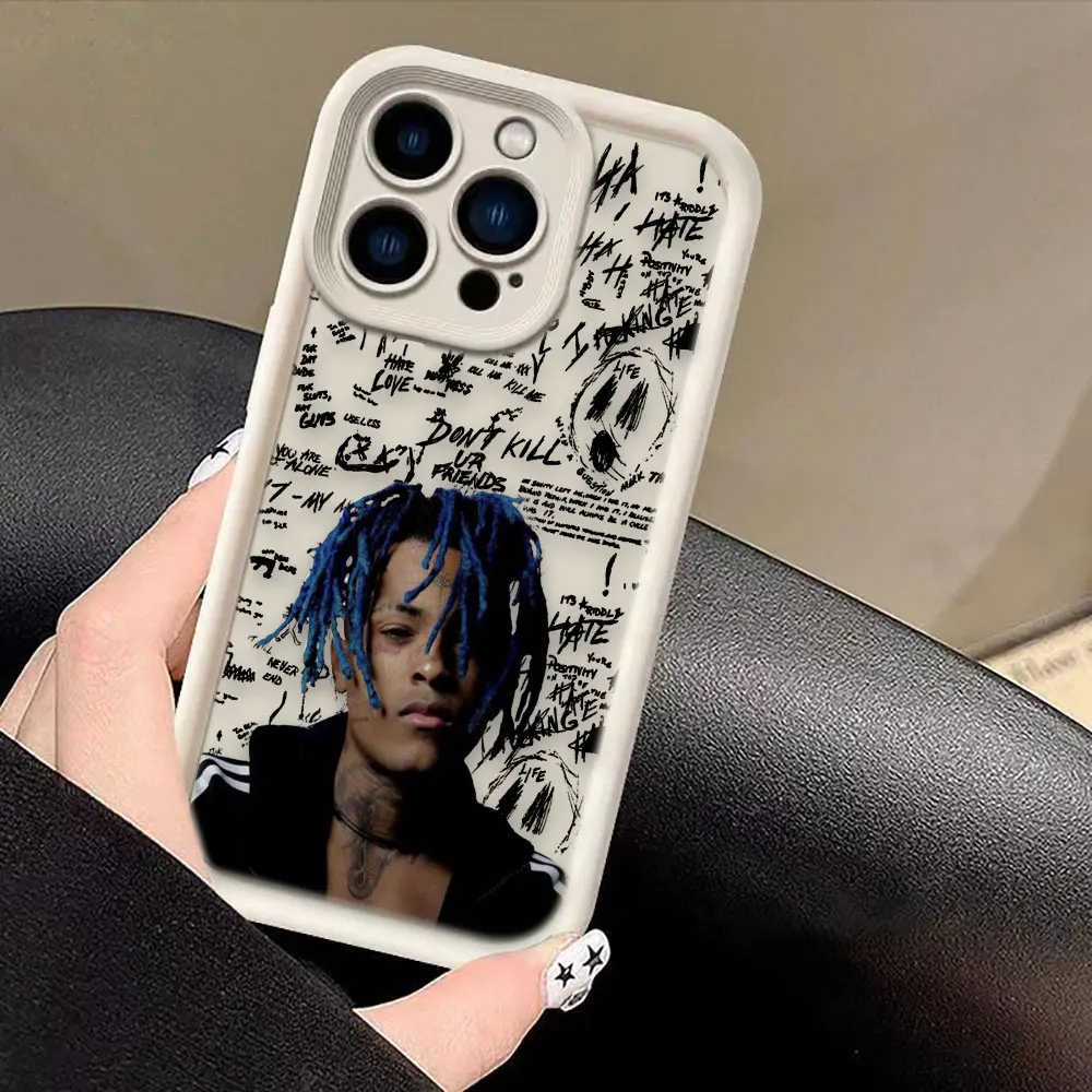 Rapper X-XXXTentacions 17 Cover Phone Case For Infinix HOT 30I 40I 60 NOTE 12 G96 ZERO GT 10 20 30 40 50 50S 50X VIP TPU Case view 3