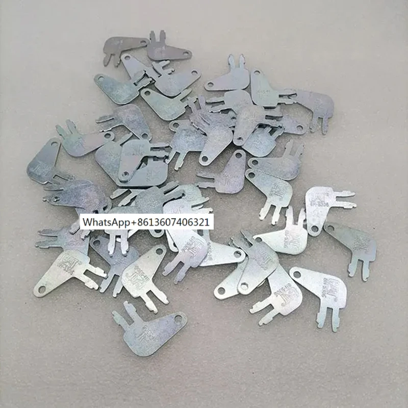 

10 Keys 8398 8H5306 8H-5306 for CAT For Caterpillar Master Disconnect Key 931B 931C 933 933C 935B 935C 939 939C 941 943 951B