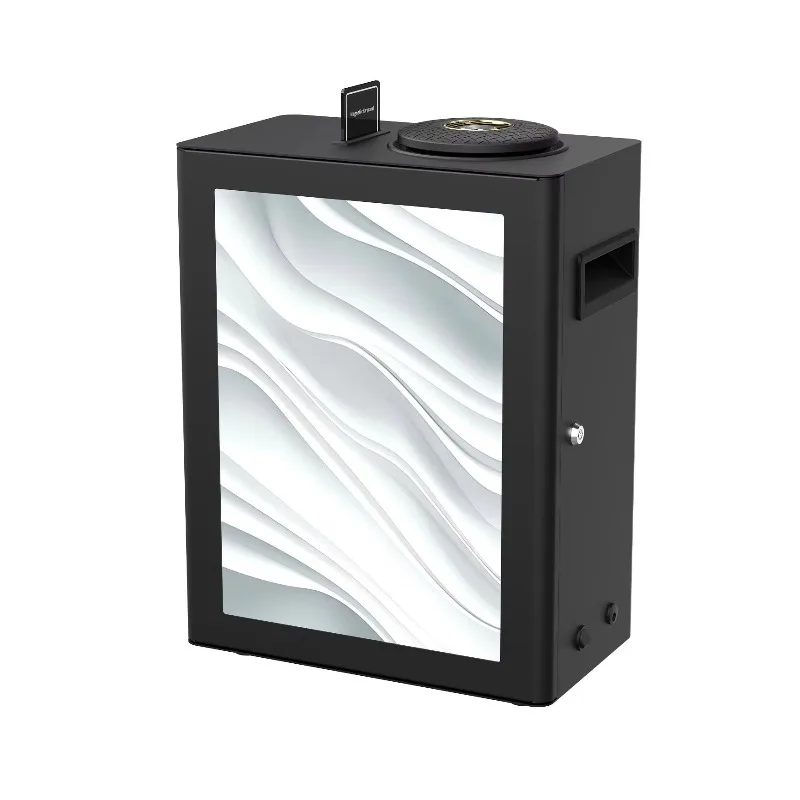 Smart Advertising Electric Eco-Friendly Scent Diffuser Desktop Aroma Long Lasting Fragrance LED Display App-Controlled 1 Year