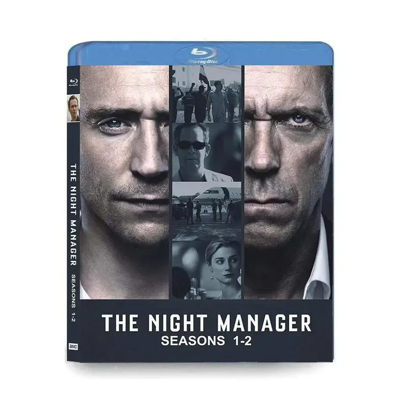 Night Manager Season 1 and 2 Complete Series 2 Discs Blu Ray Brand New Sealed Box High Definition Image Quality