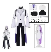 Sigma Cosplay Anime BSD 4th Costume Sigma Trench Uniform Suit Halloween Christmas Party Outfit for Men Women