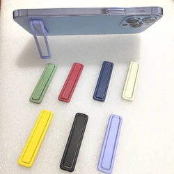 Ultra Thin Mini Metal Fold Mobile Phone Stand Alloy Invisible Portable Foldable Stand for iPhone Samsung Xiaomi Ring Kickstand