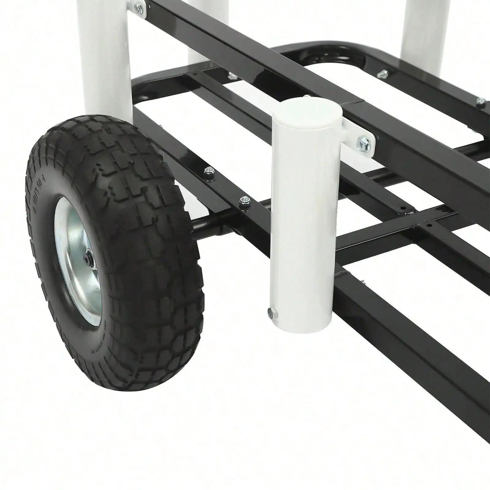 عربة صيد السمك الدوارة عربة صيد الشاطئ مع عجلات مضادة للانزلاق محمولة لنقل معدات الصيد ورحلات صيد الأسماك على الشاطئ