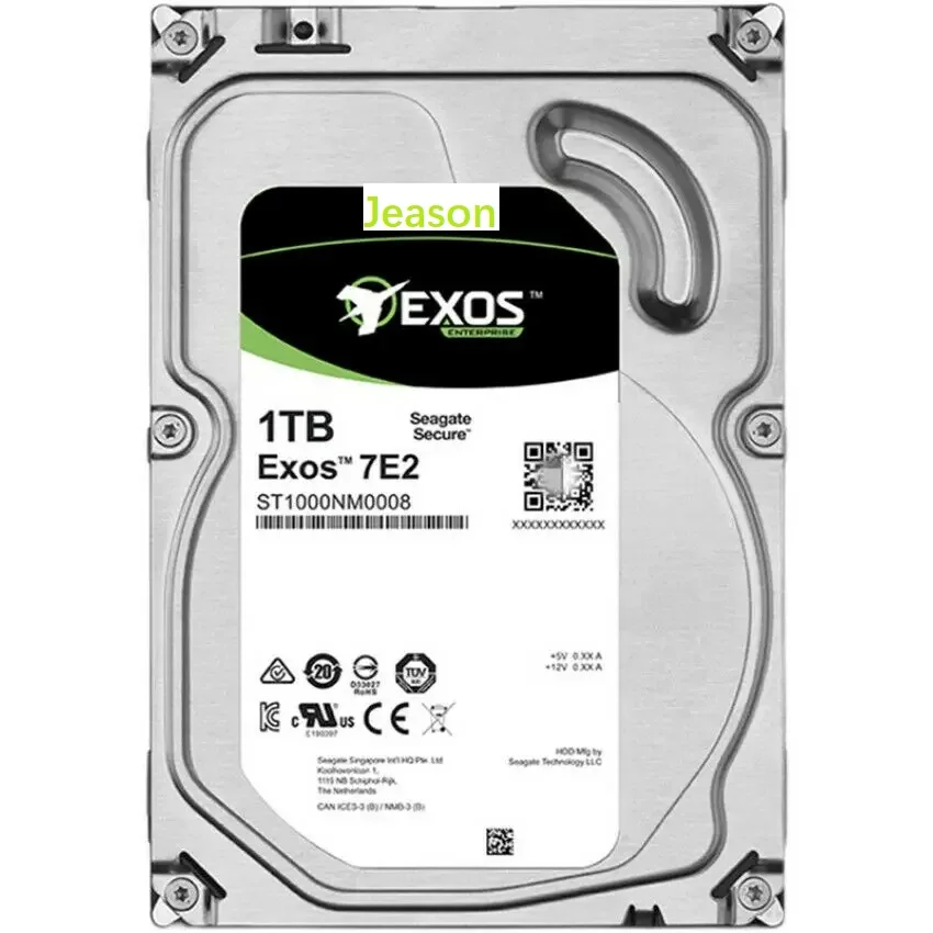 

For SEAGATE ST1000NM0008 Exos 7E2 1TB 7.2K 128MB SATA III 3.5'' Hard Drive New