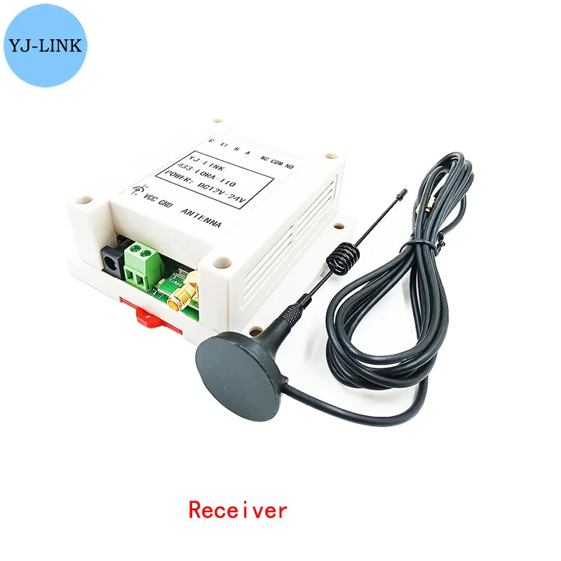 1CH 433MHz Lora Remote I/O Controller Wireless Transmission Point-to-Point Relay Switch Module